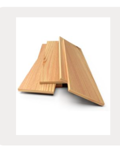 Timberz - Wooden planks for DIY | Pinewood Planks -37 x 8.5 x 1.5 CM